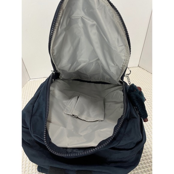 Kipling Challenger Backpack Dark Blue Small Travel Monkey Charm MSRP‎ $109 NEW main image 7